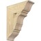 Ekena Millwork Balboa Traditional Rough Sawn Bracket, Douglas Fir, 6"W x 18"D x 22"H BKT06X18X22BOA01RDF - alternate 1